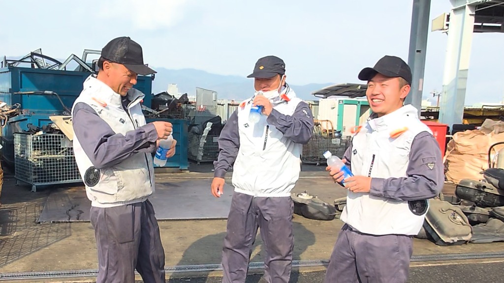 スタッフの休憩中の様子